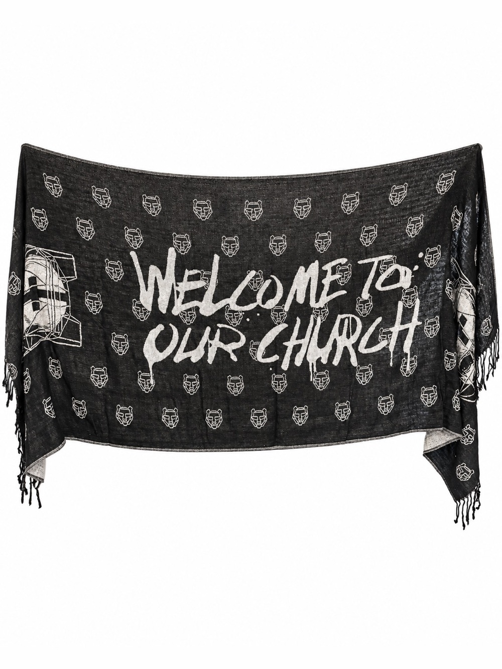 Black Tiger Sex Machine BTSM Welcome To Our Church Pashmina
